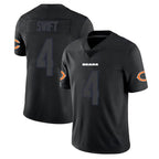 Choea C.Bears #4 D'Andre Swift Player Black Impact Limited Game Stitched Jerseys