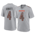 Choea C.Bears #4 D'Andre Swift Player Gray Atmosphere Fashion Game Stitched Jerseys