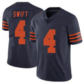 Choea C.Bears #4 D'Andre Swift Player Navy Blue Alternate Vapor Untouchable Limited Stitched Jerseys