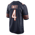 Choea C.Bears #4 D'Andre Swift Player Navy Home Game Stitched Jerseys