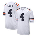 Choea C.Bears #4 D'Andre Swift Player White Classic Home Game Stitched Jerseys