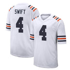 Choea C.Bears #4 D'Andre Swift Player White Classic Home Game Stitched Jerseys