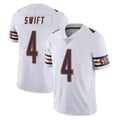 Choea C.Bears #4 D'Andre Swift Player White Vapor Untouchable Limited Home Game Stitched Jerseys