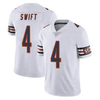 Choea C.Bears #4 D'Andre Swift Player White Vapor Untouchable Limited Home Game Stitched Jerseys