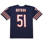 Choea C.Bears #51 Dick Butkus Mitchell & Ness Navy Legacy Replica Stitched Puhic Jersey