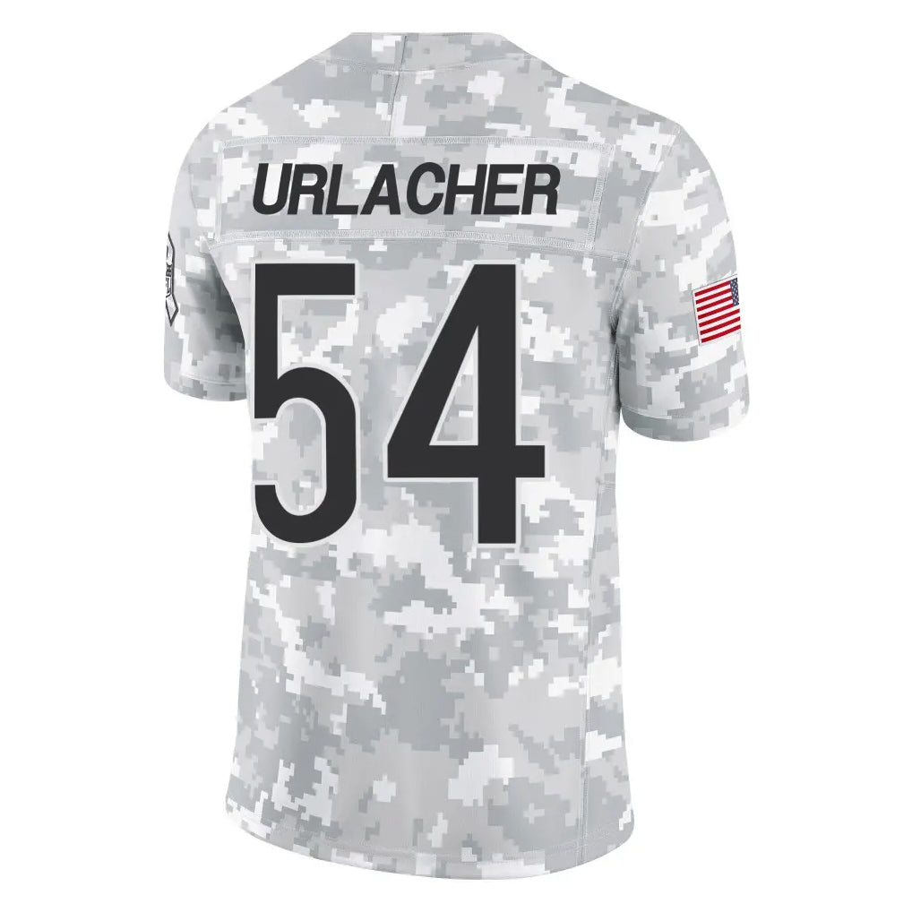 Choea C.Bears #54 Brian Urlacher Player Arctic Camo Salute to Service Limited Stitched Jerseys
