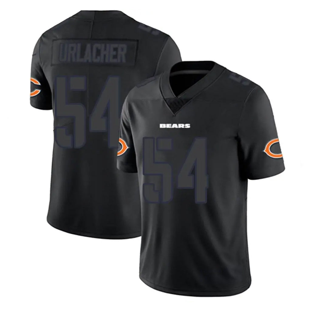 Choea C.Bears #54 Brian Urlacher Player Black Impact Limited Game Stitched Jerseys