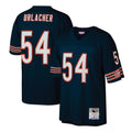 Choea C.Bears #54 Brian Urlacher Player Navy Mitchell & Ness Legacy Replica Stitched Jerseys
