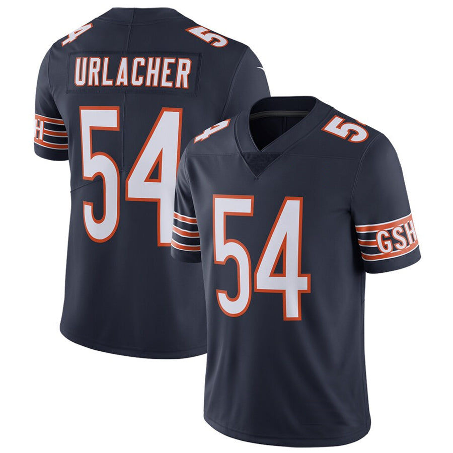 Choea C.Bears #54 Brian Urlacher Player Navy Vapor Limited Game Stitched Jerseys