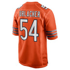 Choea C.Bears #54 Brian Urlacher Player Orange Home Game Stitched Jerseys