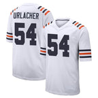 Choea C.Bears #54 Brian Urlacher Player White Classic Home Game Stitched Jerseys