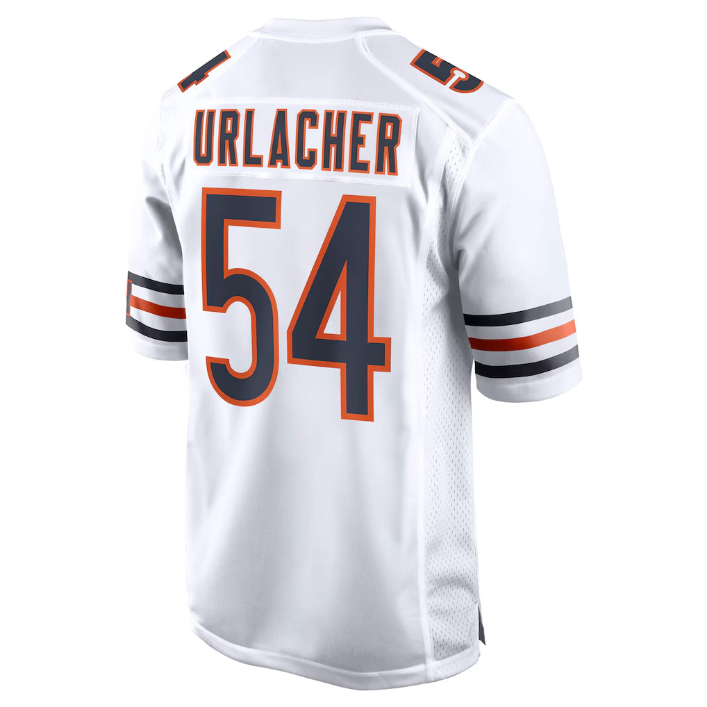 Choea C.Bears #54 Brian Urlacher Player White Home Game Stitched Jerseys