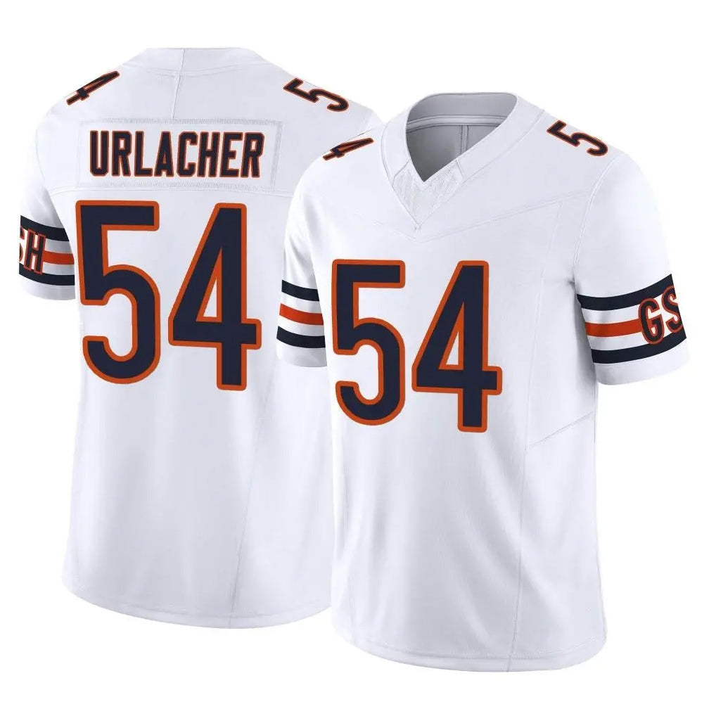 Choea C.Bears #54 Brian Urlacher Player White Vapor F.U.S.E. Limited Home Game Stitched Jerseys