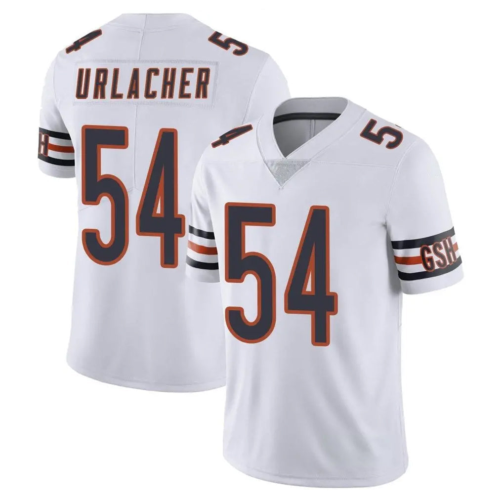 Choea C.Bears #54 Brian Urlacher Player White Vapor Untouchable Limited Home Game Stitched Jerseys