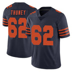 Choea C.Bears #62 Joe Thuney Player Navy Blue Alternate Vapor Untouchable Limited Stitched Jerseys