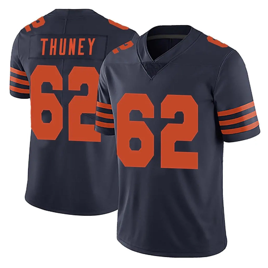 Choea C.Bears #62 Joe Thuney Player Navy Blue Alternate Vapor Untouchable Limited Stitched Jerseys