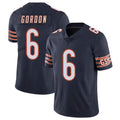 Choea C.Bears #6 Kyler Gordon Player Navy Vapor Untouchable Limited Home Game Stitched Jerseys