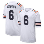 Choea C.Bears #6 Kyler Gordon Player White Classic Home Game Stitched Jerseys