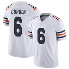 Choea C.Bears #6 Kyler Gordon Player White Classic Vapor Limited Home Game Stitched Jerseys