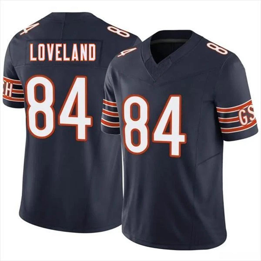 Choea C.Bears #84 Colston Loveland Player F.U.S.E. Limited Navy Game Stitched Jerseys