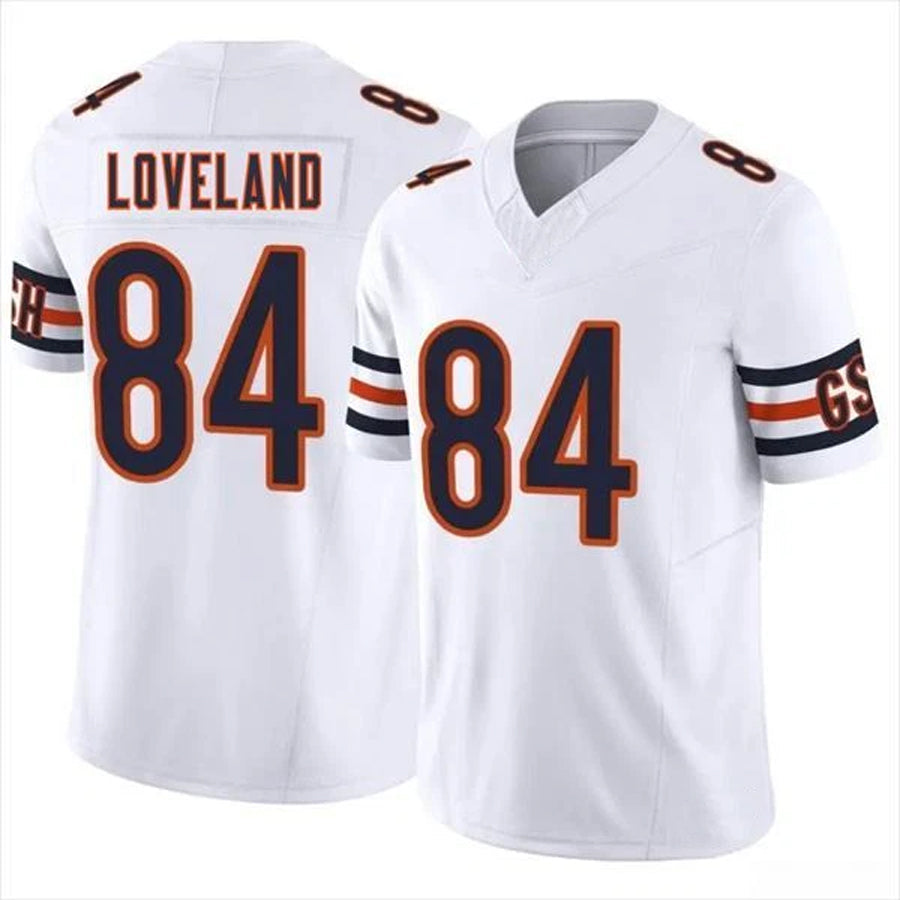 Choea C.Bears #84 Colston Loveland Player F.U.S.E. Limited White Game  Stitched Jerseys