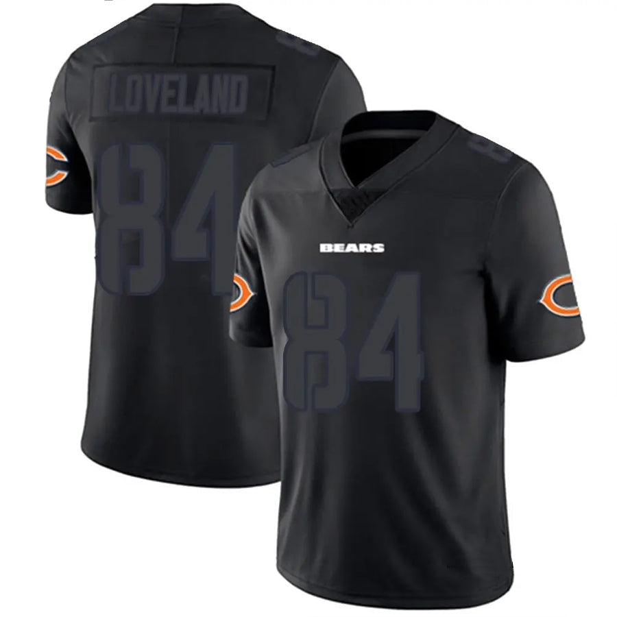 Choea C.Bears #84 Colston Loveland Player Limited Black Impact Stitched Jerseys