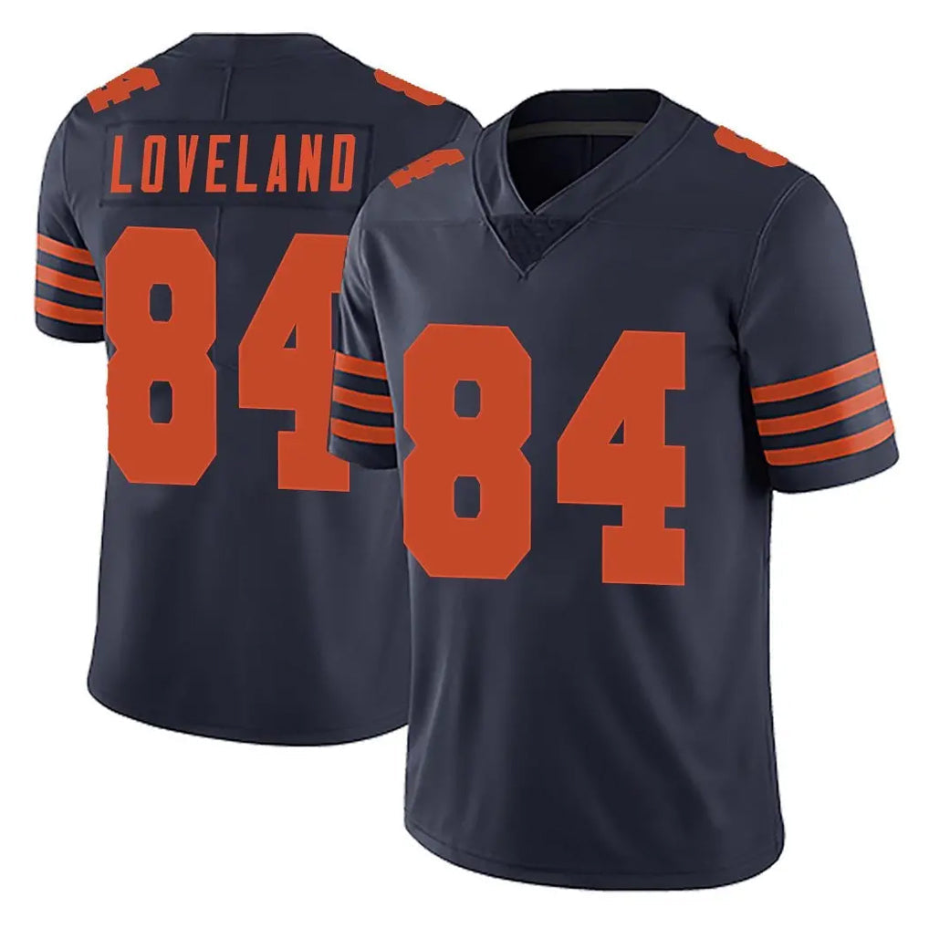 Choea C.Bears #84 Colston Loveland Player Navy Blue Alternate Vapor Untouchable Limited Stitched Jerseys