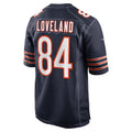 Choea C.Bears #84 Colston Loveland Player Navy Home Game Stitched Jerseys