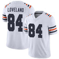 Choea C.Bears #84 Colston Loveland Player White Alternate Classic Vapor Limited Stitched Jerseys