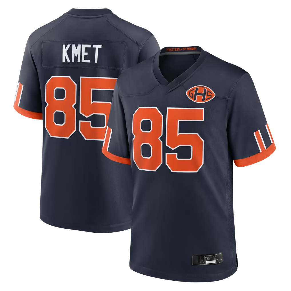 Choea C.Bears #85 Cole Kmet Navy  2026 Rivalries Collection Game Stitched Jerseys