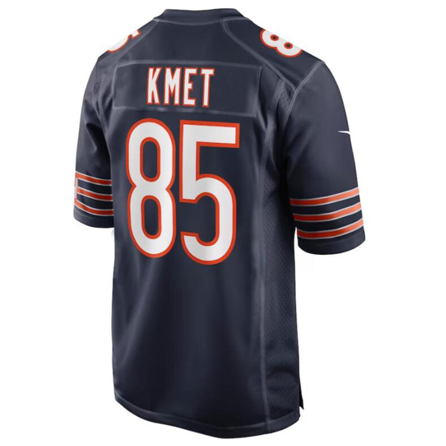 Choea C.Bears #85 Cole Kmet Navy Player Game Jersey American Stitched Jersey