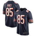 Choea C.Bears #85 Cole Kmet Navy Player Game Jersey American Stitched Jerseys