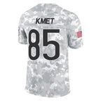 Choea C.Bears #85 Cole Kmet Player Arctic Camo Salute to Service Limited Stitched Jerseys