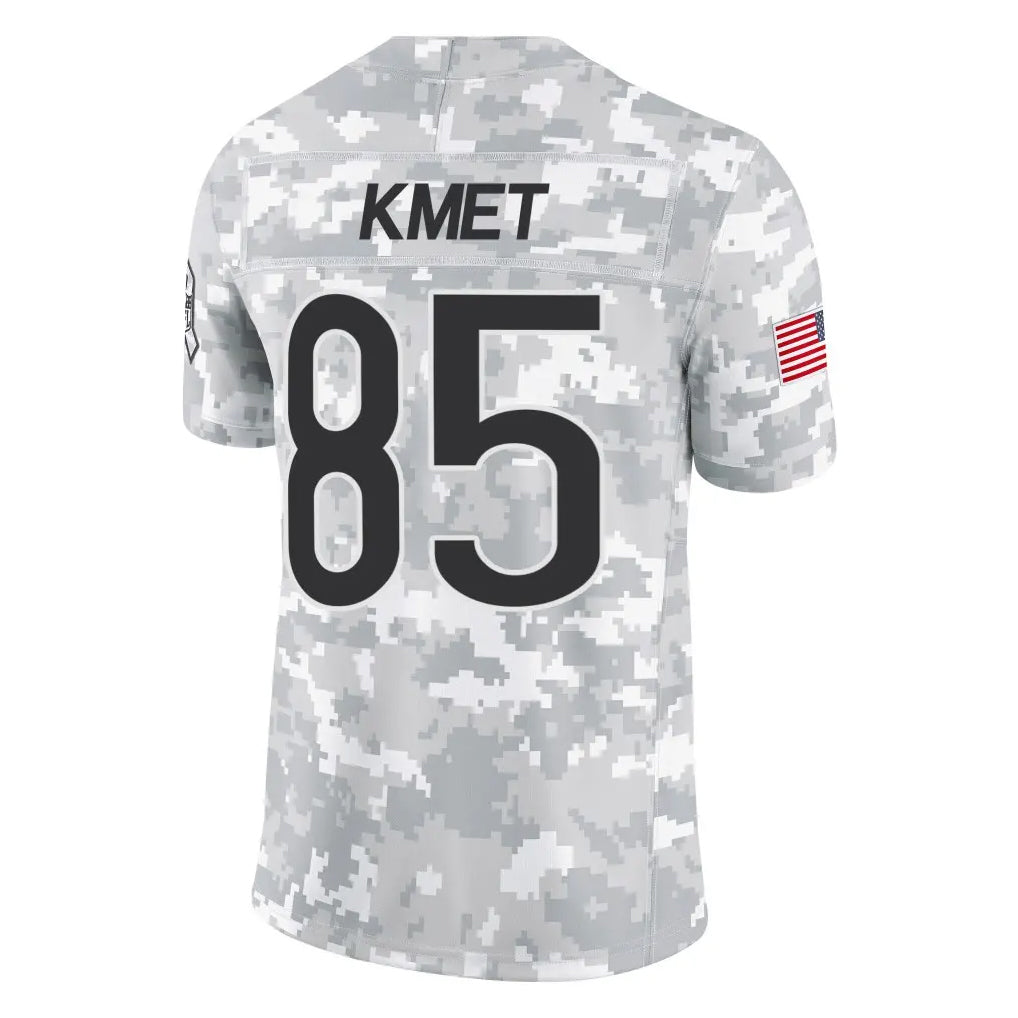 Choea C.Bears #85 Cole Kmet Player Arctic Camo Salute to Service Limited Stitched Jerseys