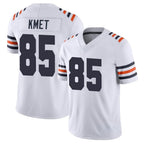 Choea C.Bears #85 Cole Kmet Player White Classic Vapor Limited Home Game Stitched Jerseys