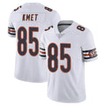 Choea C.Bears #85 Cole Kmet Player White Vapor Untouchable Limited Home Game Stitched Jerseys
