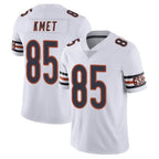 Choea C.Bears #85 Cole Kmet Player White Vapor Untouchable Limited Home Game Stitched Jerseys
