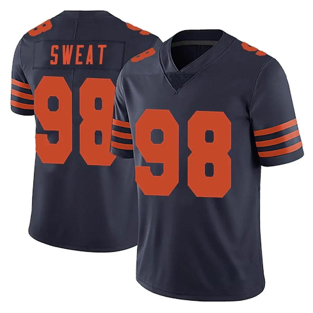 Choea C.Bears #98 Montez Sweat Player Navy Blue Alternate Vapor Untouchable Limited Stitched Jerseys