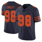 Choea C.Bears #98 Montez Sweat Player Navy Blue Alternate Vapor Untouchable Limited Stitched Jerseys