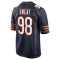 Choea C.Bears #98 Montez Sweat Player Navy Home Game Stitched Jerseys