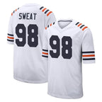 Choea C.Bears #98 Montez Sweat Player White Classic Home Game Stitched Jerseys
