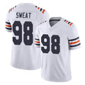 Choea C.Bears #98 Montez Sweat Player White Classic Vapor Limited Home Game Stitched Jerseys