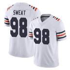 Choea C.Bears #98 Montez Sweat Player White Classic Vapor Limited Home Game Stitched Jerseys
