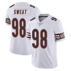 Choea C.Bears #98 Montez Sweat Player White Vapor Untouchable Limited Home Game Stitched Jerseys