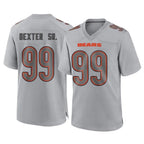 Choea C.Bears #99 Gervon Dexter Sr. Player Gray Atmosphere Fashion Game Stitched Jerseys
