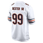 Choea C.Bears #99 Gervon Dexter Sr. Player White Home Game Stitched Jerseys