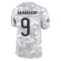 Choea C.Bears #9 Jim McMahon Player Arctic Camo Salute to Service Limited Stitched Jerseys