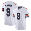 Choea C.Bears #9 Jim McMahon Player White Classic Vapor Limited Home Game Stitched Jerseys