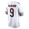 Choea C.Bears #9 Jim McMahon Player White Home Game Stitched Jerseys