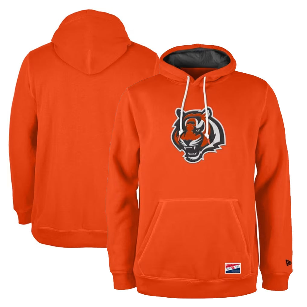 Choea C.Bengals Orange Salute to Service Pullover Hoodie Limited Blank Player Stitched Jerseys